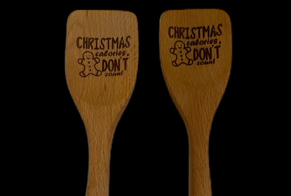 Christmas Laser engraved spoons